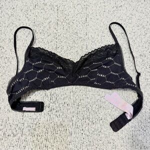 Savage X Fenty Black Soft Cup Bralette Size S
